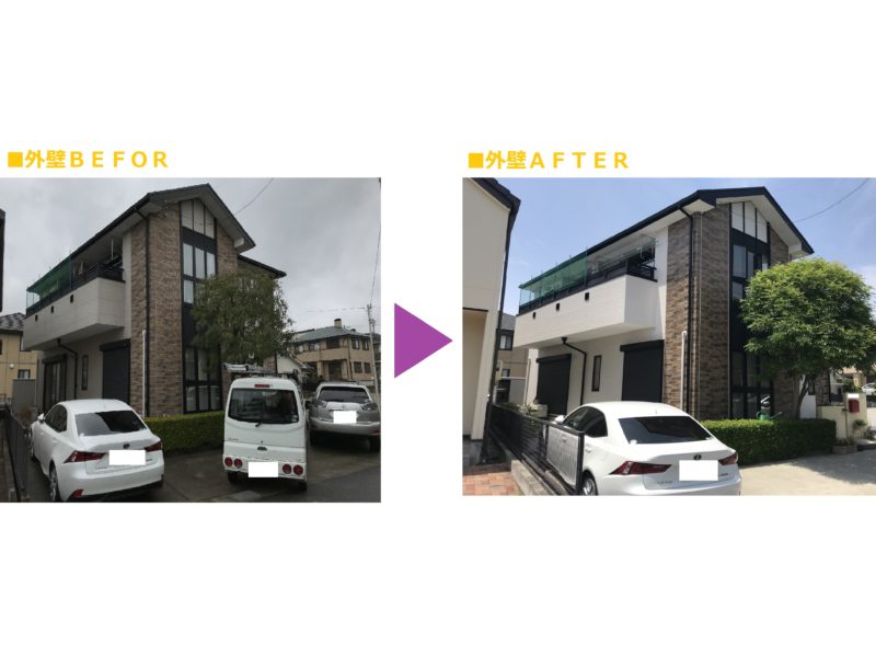 豊田市　Ｉ様邸/屋根・外壁塗装、ベランダ防水リフォーム